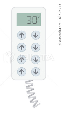 Illustration of remote control for nursing bed 61305743