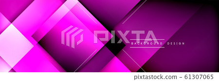 Square shapes composition geometric abstract background. 3D shadow effects and fluid gradients. Modern overlapping forms Square shapes composition geometric abstract background. 3D shadow effects and fluid gradients. Modern overlapping forms 61307065