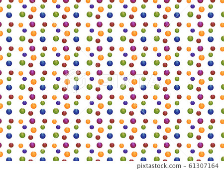 Abstract seamless colorful ball texture design pattern background wallpaper. Gift paper, Wrapping paper or wallpaper design. Abstract seamless colorful ball texture design pattern background wallpaper. Gift paper, Wrapping paper or wallpaper design. 61307164