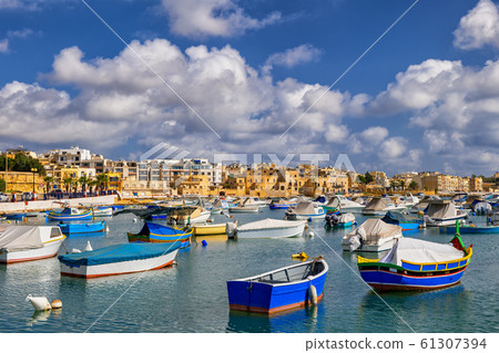 Port in Il-Qajjenza Birzebbuga Town in Malta Port in Il-Qajjenza Birzebbuga Town in Malta 61307394