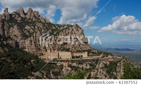 Sanctuary Montserrat-Catalonia, Spain (near Barcelona) Sanctuary Montserrat-Catalonia, Spain (near Barcelona) 61307552