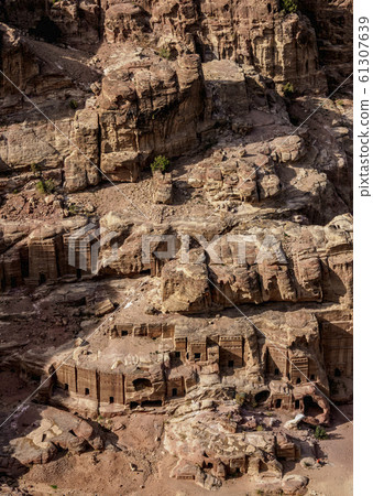 Street of Facades in Petra, Jordan 61307639