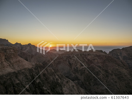 Sunset over Wadi Araba, Jordan Sunset over Wadi Araba, Jordan 61307643