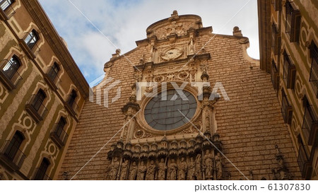 Cathedral of Santa Maria Montserrat Monastery-Holy Land Montserrat Spain Catalonia Cathedral of Santa Maria Montserrat Monastery-Holy Land Montserrat Spain Catalonia 61307830