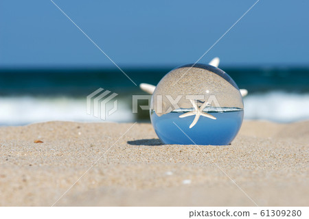 Lensball summer vacation landscape Lensball summer vacation landscape 61309280