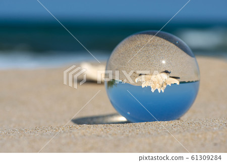 Lensball summer vacation landscape Lensball summer vacation landscape 61309284