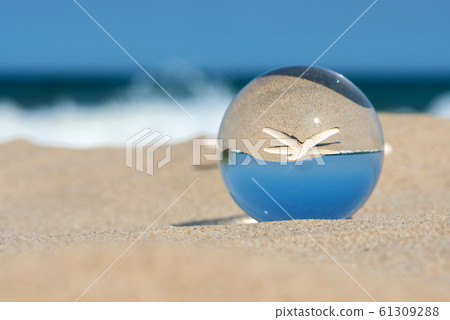 Lensball summer vacation landscape Lensball summer vacation landscape 61309288