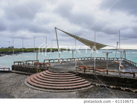 Puerto Villamil at Isabela Island, Galapagos, 61310671