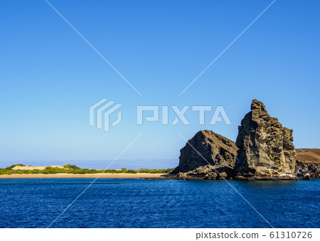 Pinnacle Rock on Bartolome in Galapagos, Ecuador Pinnacle Rock on Bartolome in Galapagos, Ecuador 61310726