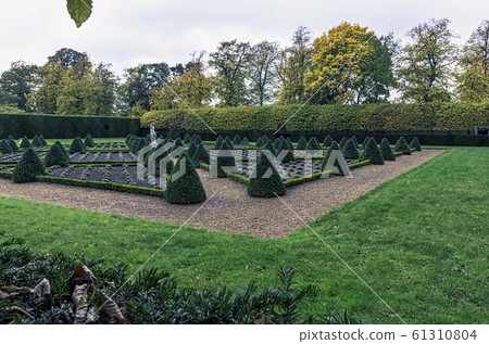 Ham House garden in Ham, London, United Kingdom 61310804