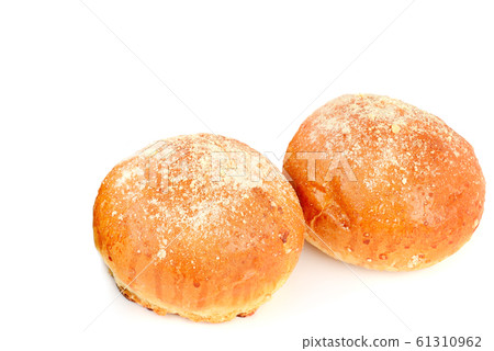 Buns isolated on a white background. Free space 61310962
