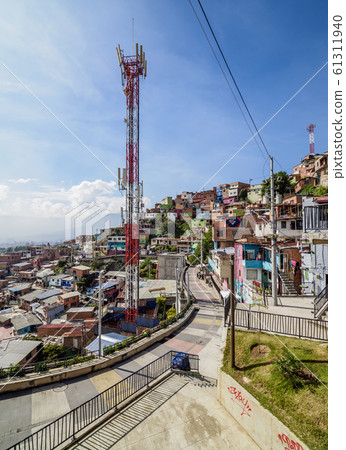 Comuna 13 in Medellin, Colombia 61311940