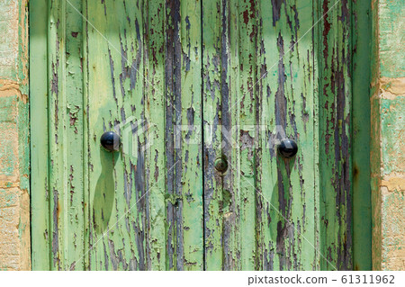 texture of wooden doors in Malta 61311962