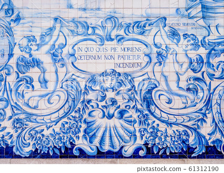 Azulejos in Porto, Portugal 61312190