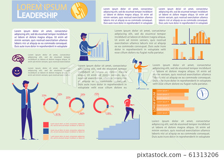 Leadership and Financial Success Infographic Set. Leadership and Financial Success Infographic Set. 61313206