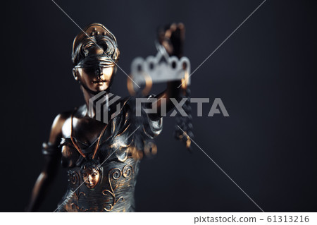 The Statue of Justice symbol, legal law concept image The Statue of Justice symbol, legal law concept image 61313216