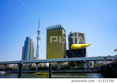東京晴空塔，朝日啤酒，賞櫻<東京都墨田區，2019年4月> 61313746