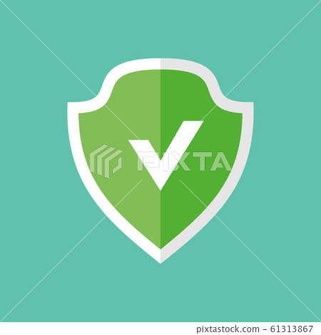 Vector shield icon. Security vector icon. Shield 61313867