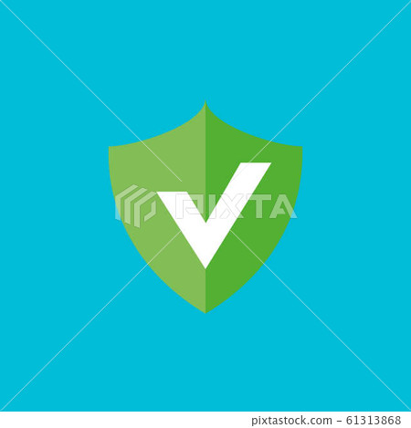 Vector shield icon. Security vector icon. Shield 61313868