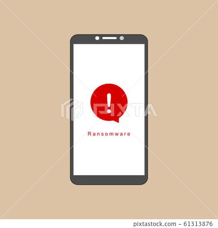 smartphone virus alert. Malware trojan smartphone virus alert. Malware trojan 61313876