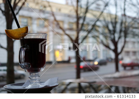 A glass glass with brown, tasty, hot, fragrant A glass glass with brown, tasty, hot, fragrant 61314133