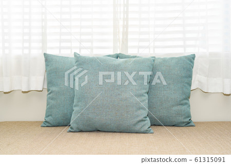 Pillow on sofa decoration in living room Pillow on sofa decoration in living room 61315091