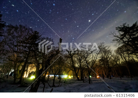 Night view and starry sky of Ozegahara / Minami Campsite 61315406