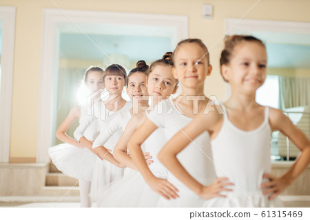 beautiful little ballet dancers in a row beautiful little ballet dancers in a row 61315469
