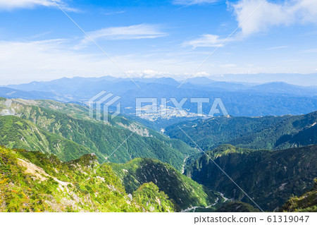 Goryudake mountain climbing in autumn 61319047