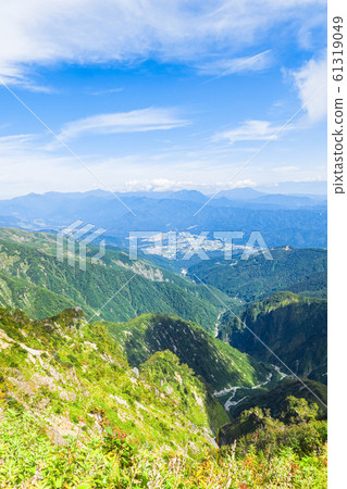 Goryudake mountain climbing in autumn 61319049