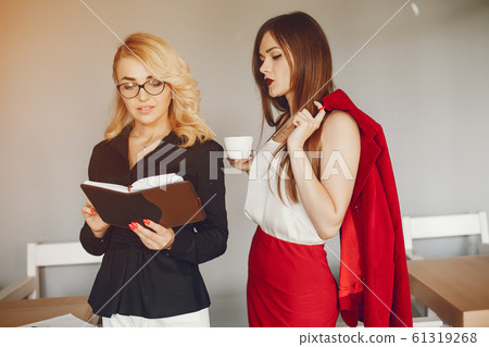 Girls with coffee Girls with coffee 61319268
