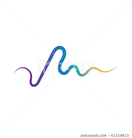 Sound waves vector illustration Sound waves vector illustration 61319613