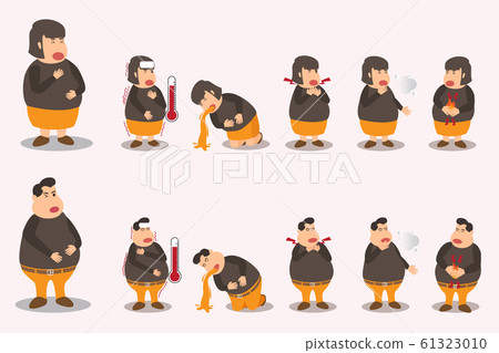 Men and obese women have various illnesses and Men and obese women have various illnesses and 61323010