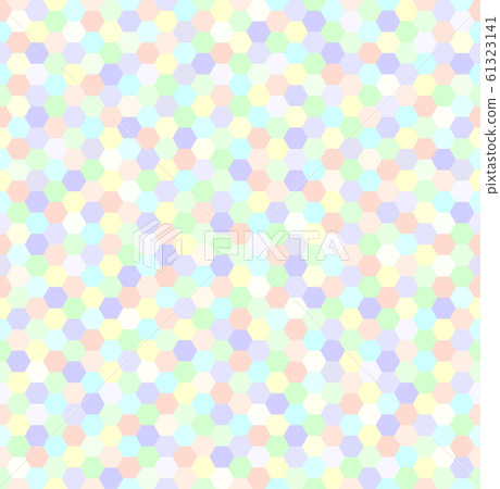 Hexagon pattern. Seamless vector 61323141