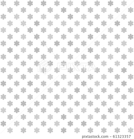 Gray flower pattern. Seamless vector Gray flower pattern. Seamless vector 61323357