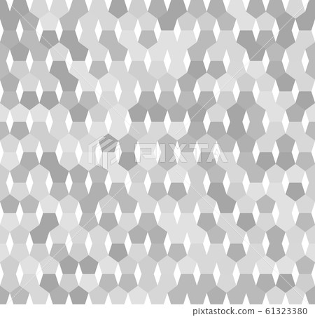 Pentagon pattern. Vector seamless geometric 61323380