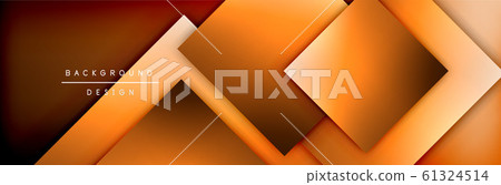 Square shapes composition geometric abstract background. 3D shadow effects and fluid gradients. Modern overlapping forms Square shapes composition geometric abstract background. 3D shadow effects and fluid gradients. Modern overlapping forms 61324514