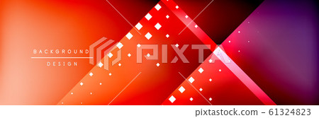 Abstract background - squares and lines composition created with lights and shadows. Technology or business digital template Abstract background - squares and lines composition created with lights and shadows. Technology or business digital template 61324823
