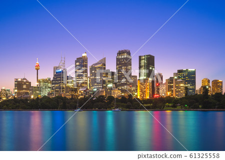 sydney cbd (central business district), australia 61325558