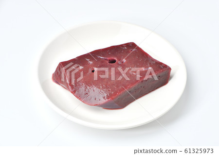 Liver (unheated / raw) of domestic beef for yakiniku (for heating). Not for raw food! 61325973