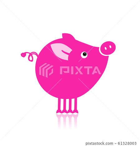 Cute piggy for your design Cute piggy for your design 61328003