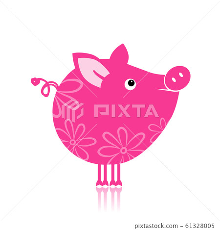 Cute piggy for your design Cute piggy for your design 61328005