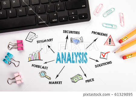Analysis. Business, Finance, Goals and Achievements Concept. Chart with keywords and icons Analysis. Business, Finance, Goals and Achievements Concept. Chart with keywords and icons 61329895