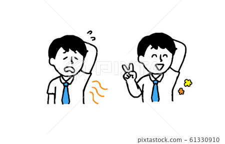 Armpit smell and tie men set (simple) Armpit smell and tie men set (simple) 61330910