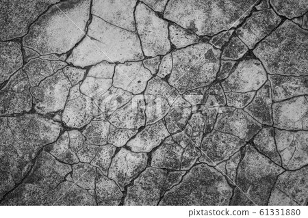 Cracked concrete texture closeup background Cracked concrete texture closeup background 61331880