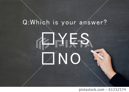 黑板和是/否問題 61332574