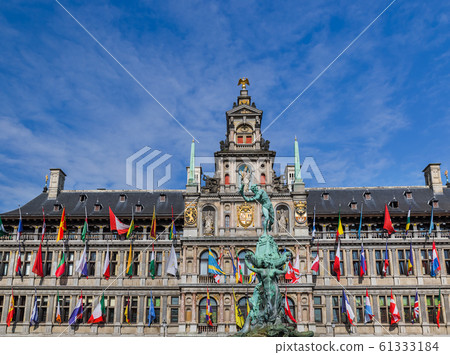 Grote Markt in Antwerp - Belgium Grote Markt in Antwerp - Belgium 61333184