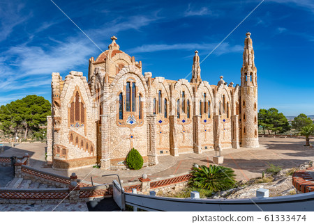 Sanctuary of Santa Maria Magdalena, Novelda, Alicante, Spain. Sanctuary of Santa Maria Magdalena, Novelda, Alicante, Spain. 61333474