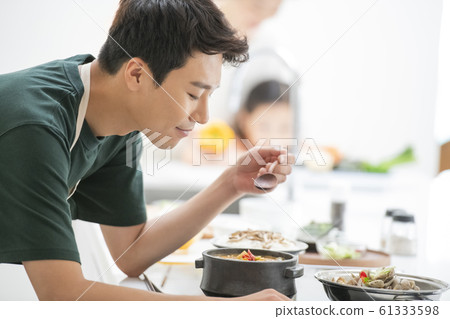 Family meal Family meal 61333598