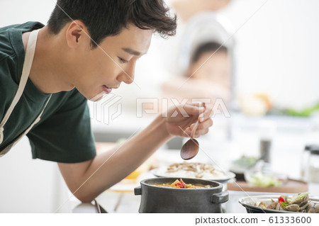 Family meal Family meal 61333600
